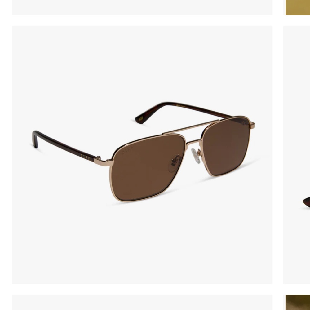 DIFF Polarized Sunglasses NEVER WORN. Includes ca… - image 2